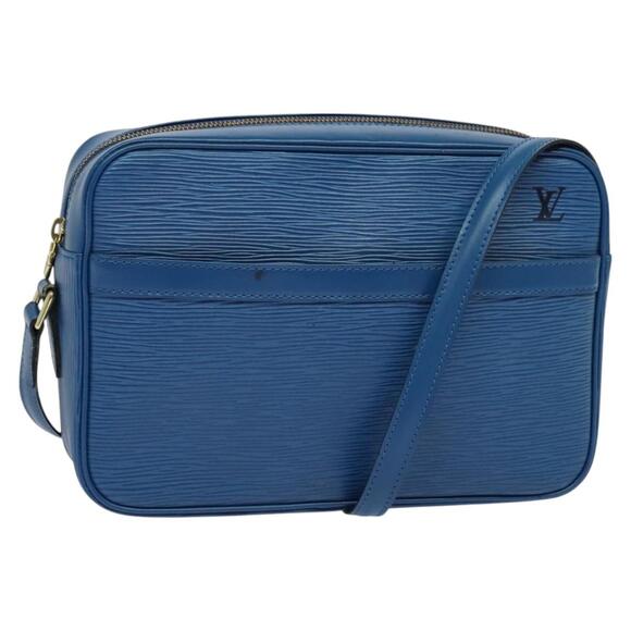 LOUIS VUITTON Epi Trocadero 27 Shoulder Bag Blue M52315 - Picture 1 of 16